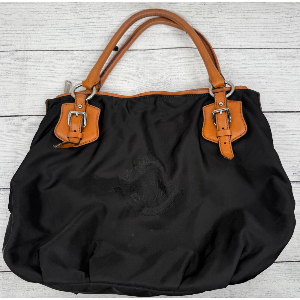 Ralph Lauren Bag Boston Nylon Black Limited Edition Rare